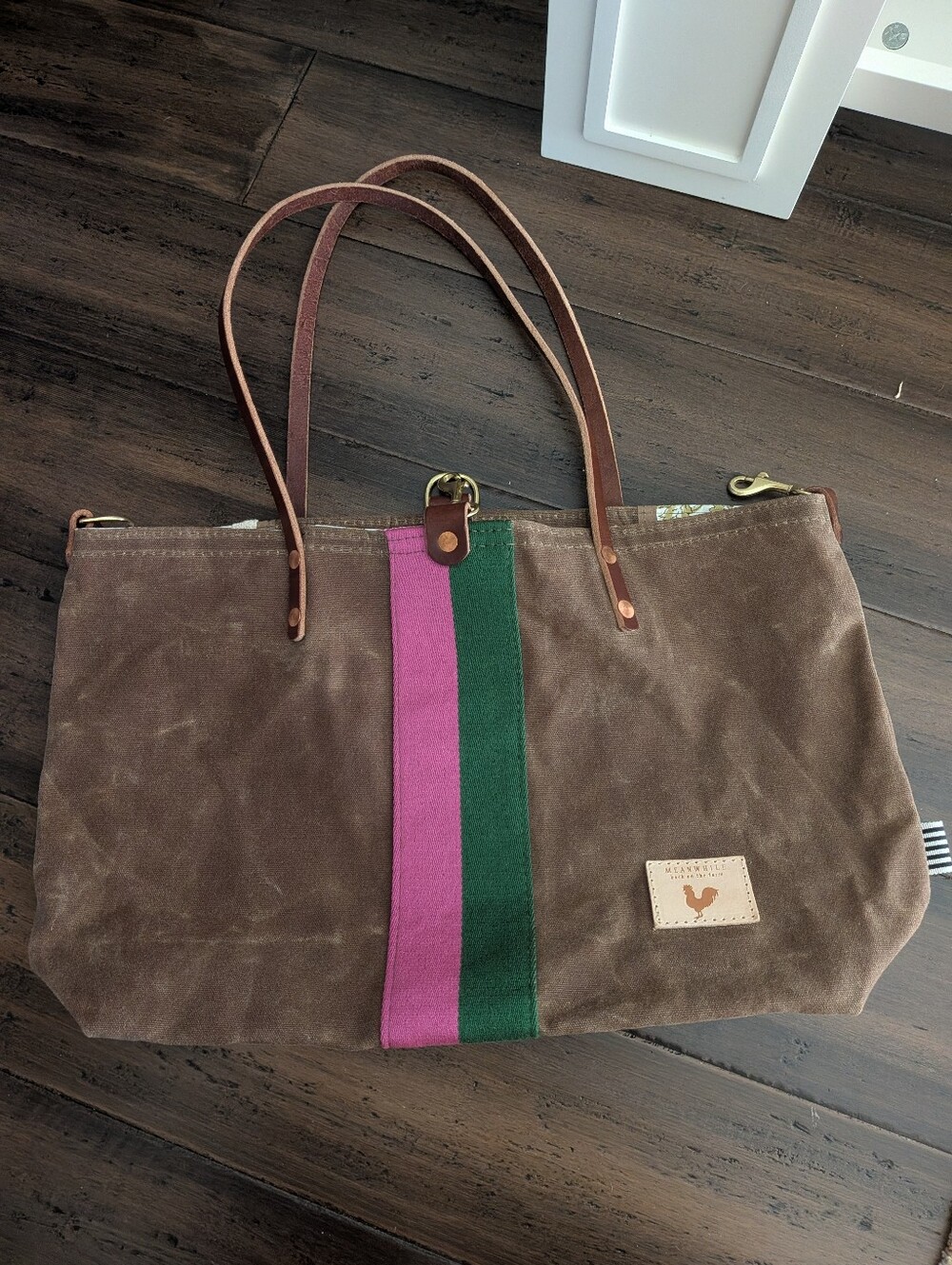 Limited Edition Meanwhile Back On The Farm Canvas Perfect Tote